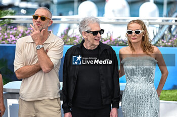 2024-05-21 - Diane Kruger, David Cronenberg and Vincent Cassel attend the 