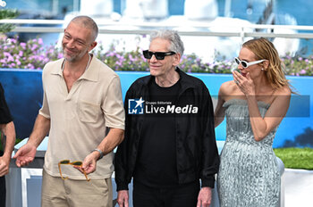 2024-05-21 - Diane Kruger, David Cronenberg and Vincent Cassel attend the 