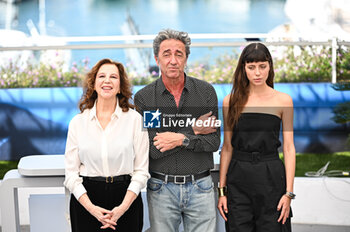2024-05-22 - Stefania Sandrelli, Paolo Sorrentino and Celeste Dalla Porta attend the 