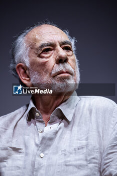 2024-10-15 - Director Francis Ford Coppola attends the Francis Ford Coppola Masterclass during the 19th Rome Film Festival at Sala Sinopoli on October 15, 2024 in Rome, Italy. - FRANCIS FORD COPPOLA RECEIVES THE 'LUPA CAPITOLINA'  - NEWS - CULTURE