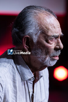 2024-10-15 - Director Francis Ford Coppola attends the Francis Ford Coppola Masterclass during the 19th Rome Film Festival at Sala Sinopoli on October 15, 2024 in Rome, Italy. - FRANCIS FORD COPPOLA RECEIVES THE 'LUPA CAPITOLINA'  - NEWS - CULTURE