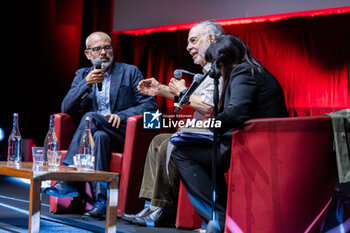 2024-10-15 - Director Francis Ford Coppola attends the Francis Ford Coppola Masterclass during the 19th Rome Film Festival at Sala Sinopoli on October 15, 2024 in Rome, Italy. - FRANCIS FORD COPPOLA RECEIVES THE 'LUPA CAPITOLINA'  - NEWS - CULTURE