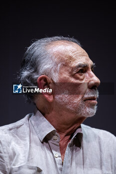 2024-10-15 - Director Francis Ford Coppola attends the Francis Ford Coppola Masterclass during the 19th Rome Film Festival at Sala Sinopoli on October 15, 2024 in Rome, Italy. - FRANCIS FORD COPPOLA RECEIVES THE 'LUPA CAPITOLINA'  - NEWS - CULTURE