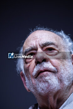 2024-10-15 - Director Francis Ford Coppola attends the Francis Ford Coppola Masterclass during the 19th Rome Film Festival at Sala Sinopoli on October 15, 2024 in Rome, Italy. - FRANCIS FORD COPPOLA MASTERCLASS - NEWS - CULTURE