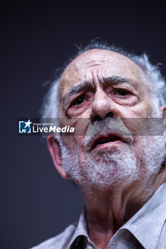 2024-10-15 - Director Francis Ford Coppola attends the Francis Ford Coppola Masterclass during the 19th Rome Film Festival at Sala Sinopoli on October 15, 2024 in Rome, Italy. - FRANCIS FORD COPPOLA MASTERCLASS - NEWS - CULTURE