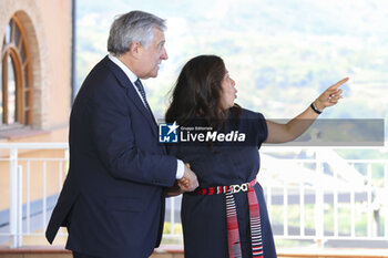 2024-07-16 - Arrival of delegations at the G7 on Trade. Antonio Tajani (Italian Minister of Foreign Affairs) welcomes Mary Ng (Canada Minister of International Trade, Export Promotion, Small Business and Economic Development) - MINISTERIAL MEETING ON TRADE  VILLA SAN GIOVANNI AND REGGIO CALABRIA, 16-17 JULY 2024  - NEWS - ECONOMY