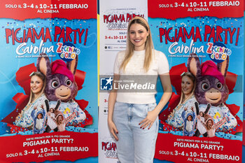 2024-01-28 - Carolina Benvenga at a photocall to present the film - PIGIAMA PARTY! CAROLINA E NUNù ALLA GRANDE FESTA DELLO ZECCHINO D’ORO - PHOTOCALL - NEWS - EVENTS