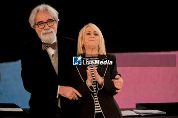 2024-02-04 - Beppe Vessicchio and Luciana Litizzetto during TV program 