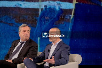 2024-02-04 - Maurizio Burioni and Maurizio Scaltriti speck during TV program 