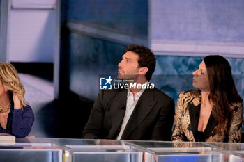2024-02-04 - Stefano De Martino and Geppy Cucciari during TV program 