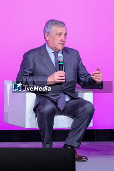 2024-04-14 - Italian Foreign Affairs Minister Antonio Tajani during the opening ceremony of the 56th Edition of Vinitaly, Internation exposition of wine and Spirits in Verona fair on April 14, 2024 in Verona. Italy - 56TH EDITION OF VINITALY - INTERNATIONAL EXPO OF WINE AND SPIRITS - NEWS - EVENTS