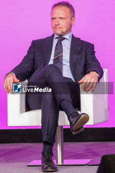 2024-04-14 - Italian Minister of Agriculture, Francesco Lollobrigida during the opening ceremony of the 56th Edition of Vinitaly, Internation exposition of wine and Spirits in Verona fair on April 14, 2024 in Verona. Italy - 56TH EDITION OF VINITALY - INTERNATIONAL EXPO OF WINE AND SPIRITS - NEWS - EVENTS