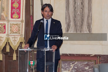 2024-05-17 - Simone Inzaghi - AMBROGINO D'ORO AWARDING CEREMONY TO INTER - NEWS - EVENTS