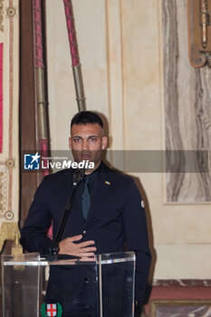 2024-05-17 - Inter captain Lautaro Martinez speaking - AMBROGINO D'ORO AWARDING CEREMONY TO INTER - NEWS - EVENTS