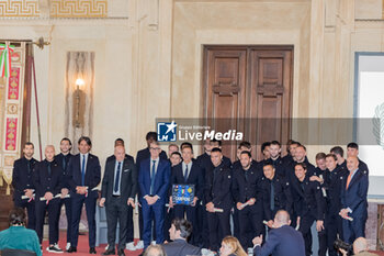 2024-05-17 - The Italian champions Inter team receives the Ambrogino d'oro award - AMBROGINO D'ORO AWARDING CEREMONY TO INTER - NEWS - EVENTS