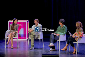 2024-09-13 - Aurora Ramazzati, Matteo Lancini and Rosy Russo - WOMEN'S TIME 2024 - NEWS - EVENTS