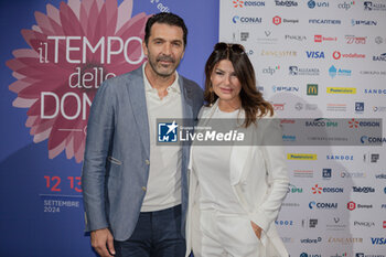 2024-09-13 - Gianluigi Buffon and Ilaria D'amico - WOMEN'S TIME 2024 - NEWS - EVENTS