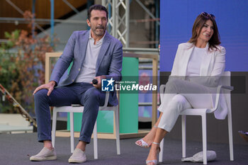 2024-09-13 - Gianluigi Buffon and Ilaria D'Amico - WOMEN'S TIME 2024 - NEWS - EVENTS