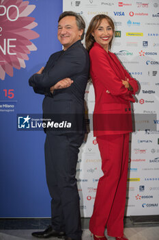 2024-09-15 - Fabio Caressa and Benedetta Parodi - WOMEN'S TIME 2024 - NEWS - EVENTS