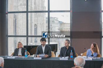 2024-10-02 - Laura Boy, Tommaso Sacchi, Claudio Santamaria and Agata De Laurentis - PRESS CONFERENCE MILANO FILM FEST - NEWS - EVENTS