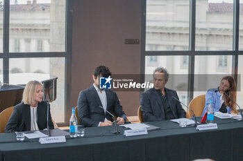 2024-10-02 - Laura Boy, Tommaso Sacchi, Claudio Santamaria and Agata De Laurentis - PRESS CONFERENCE MILANO FILM FEST - NEWS - EVENTS