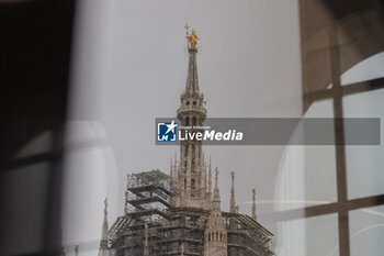 2024-10-02 - detail of the Madonnina on the Milan Cathedral - PRESS CONFERENCE MILANO FILM FEST - NEWS - EVENTS