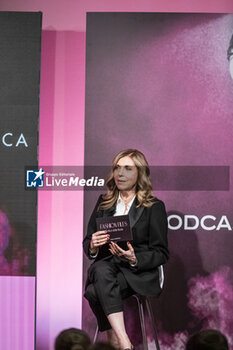 2024-02-15 - Luisa Simonetto during the presentation of the Fashion podcast 