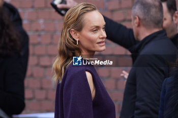 2024-02-21 - Amber Valletta attends the Fendi fashion show during Milan Fashion Week Womenswear Fall/Winter 2024-2025 on February 21, 2024 in Milan, Italy. ©Photo: Cinzia Camela. - FENDI - FW 24-25 - CELEBRITY ARRIVALS AND STREET STYLE - NEWS - FASHION