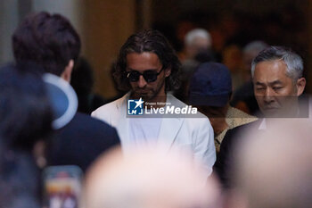 2024-06-15 - Simone Marchetti after the Emporio Armani fashion show during the Milan Menswear Spring/Summer 2025 on June 15, 2024 in Milan, Italy. ©Photo: Cinzia Camela. - EMPORIO ARMANI - MILAN FASHION WEEK - MENSWEAR SS 25 - CELEBRITIES - NEWS - FASHION