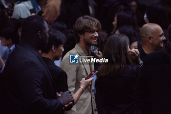 2024-06-15 - Tomas Machač leaves the Emporio Armani fashion show during the Milan Menswear Spring/Summer 2025 on June 15, 2024 in Milan, Italy. ©Photo: Cinzia Camela. - EMPORIO ARMANI - MILAN FASHION WEEK - MENSWEAR SS 25 - CELEBRITIES - NEWS - FASHION