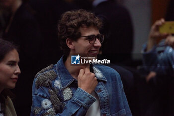 2024-06-15 - Mattia Carrano arrives at the Emporio Armani fashion show during the Milan Menswear Spring/Summer 2025 on June 15, 2024 in Milan, Italy. ©Photo: Cinzia Camela. - EMPORIO ARMANI - MILAN FASHION WEEK - MENSWEAR SS 25 - CELEBRITIES - NEWS - FASHION