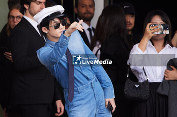 2024-06-16 - Tan Jianci leaves the Prada fashion show during the Milan Menswear Spring/Summer 2025 on June 16, 2024 in Milan, Italy. ©Photo: Cinzia Camela. - PRADA - SS 25 - CELEBRITIES - NEWS - FASHION