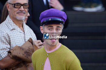 2024-06-16 - Mattia Stanga attends the Prada Spring/Summer 2025 Menswear Fashion Show on June 16, 2024 in Milan, Italy. ©Photo: Cinzia Camela. - PRADA - SS 25 - CELEBRITIES - NEWS - FASHION