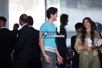 2024-06-16 - Guests at the Prada fashion show during the Milan Menswear Spring/Summer 2025 on June 16, 2024 in Milan, Italy. ©Photo: Cinzia Camela. - PRADA - SS 25 - CELEBRITIES - NEWS - FASHION