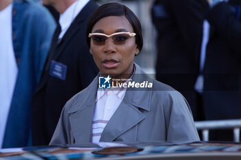 2024-06-16 - Venus Williams leaves the Prada fashion show during the Milan Menswear Spring/Summer 2025 on June 16, 2024 in Milan, Italy. ©Photo: Cinzia Camela. - PRADA - SS 25 - CELEBRITIES - NEWS - FASHION