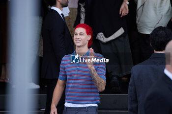 2024-06-16 - Matteo Sinet arrives at the Prada fashion show during the Milan Menswear Spring/Summer 2025 on June 16, 2024 in Milan, Italy. ©Photo: Cinzia Camela. - PRADA - SS 25 - CELEBRITIES - NEWS - FASHION