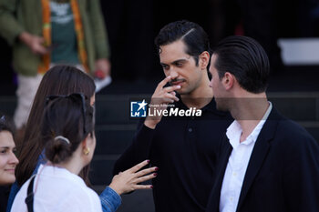 2024-06-16 - Mahmood leaves the Prada fashion show during the Milan Menswear Spring/Summer 2025 on June 16, 2024 in Milan, Italy. ©Photo: Cinzia Camela. - PRADA - SS 25 - CELEBRITIES - NEWS - FASHION