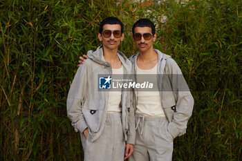 2024-06-16 - Twins Hadban are seen at the Tod's presentation during the Milan Menswear Spring/Summer 2025 on June 16, 2024 in Milan, Italy. ©Photo: Cinzia Camela. - TOD'S PRESENTATION - MILAN FASHION WEEK - MENSWEAR SS 25 - CELEBRITIES - NEWS - FASHION