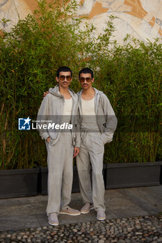 2024-06-16 - Twins Hadban are seen at the Tod's presentation during the Milan Menswear Spring/Summer 2025 on June 16, 2024 in Milan, Italy. ©Photo: Cinzia Camela. - TOD'S PRESENTATION - MILAN FASHION WEEK - MENSWEAR SS 25 - CELEBRITIES - NEWS - FASHION