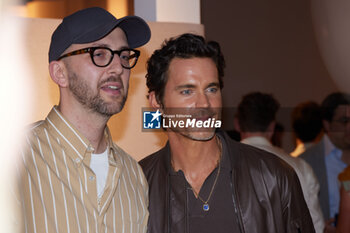 2024-06-16 - (L-R) Matteo Tamburini and Matt Bomer is seen at the Tod's presentation during the Milan Menswear Spring/Summer 2025 on June 16, 2024 in Milan, Italy. ©Photo: Cinzia Camela. - TOD'S PRESENTATION - MILAN FASHION WEEK - MENSWEAR SS 25 - CELEBRITIES - NEWS - FASHION