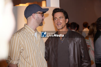 2024-06-16 - (L-R) Matteo Tamburini and Matt Bomer is seen at the Tod's presentation during the Milan Menswear Spring/Summer 2025 on June 16, 2024 in Milan, Italy. ©Photo: Cinzia Camela. - TOD'S PRESENTATION - MILAN FASHION WEEK - MENSWEAR SS 25 - CELEBRITIES - NEWS - FASHION