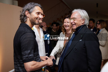 2024-06-16 - Simone Marchetti and Diego Della Valle are seen at the Tod's presentation during the Milan Menswear Spring/Summer 2025 on June 16, 2024 in Milan, Italy. ©Photo: Cinzia Camela. - TOD'S PRESENTATION - MILAN FASHION WEEK - MENSWEAR SS 25 - CELEBRITIES - NEWS - FASHION