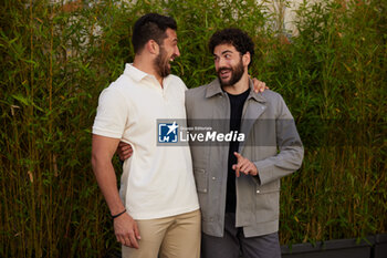 2024-06-16 - A guest and Andrea Di Luigi are seen at the Tod's presentation during the Milan Menswear Spring/Summer 2025 on June 16, 2024 in Milan, Italy. ©Photo: Cinzia Camela. - TOD'S PRESENTATION - MILAN FASHION WEEK - MENSWEAR SS 25 - CELEBRITIES - NEWS - FASHION