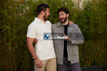 2024-06-16 - A guest and Andrea Di Luigi are seen at the Tod's presentation during the Milan Menswear Spring/Summer 2025 on June 16, 2024 in Milan, Italy. ©Photo: Cinzia Camela. - TOD'S PRESENTATION - MILAN FASHION WEEK - MENSWEAR SS 25 - CELEBRITIES - NEWS - FASHION