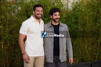 2024-06-16 - A guest and Andrea Di Luigi are seen at the Tod's presentation during the Milan Menswear Spring/Summer 2025 on June 16, 2024 in Milan, Italy. ©Photo: Cinzia Camela. - TOD'S PRESENTATION - MILAN FASHION WEEK - MENSWEAR SS 25 - CELEBRITIES - NEWS - FASHION