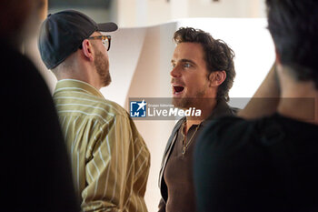 2024-06-16 - (L-R) Matteo Tamburini and Matt Bomer is seen at the Tod's presentation during the Milan Menswear Spring/Summer 2025 on June 16, 2024 in Milan, Italy. ©Photo: Cinzia Camela. - TOD'S PRESENTATION - MILAN FASHION WEEK - MENSWEAR SS 25 - CELEBRITIES - NEWS - FASHION