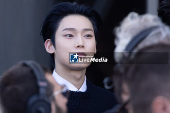 2024-09-19 - Sunoo from Enhypen arrives at the Prada fashion show during the Milan Womenswear Spring/Summer 2025 on September 19, 2024 in Milan, Italy. ©Photo: Cinzia Camela. - PRADA - ARRIVALS - MILAN FASHION WEEK - WOMENSWEAR SPRING/SUMMER 2025 - NEWS - FASHION