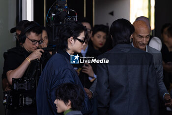 2024-09-19 - Niki arrives at the Prada fashion show during the Milan Womenswear Spring/Summer 2025 on September 19, 2024 in Milan, Italy. ©Photo: Cinzia Camela. - PRADA - ARRIVALS - MILAN FASHION WEEK - WOMENSWEAR SPRING/SUMMER 2025 - NEWS - FASHION