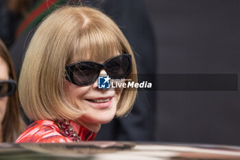 2024-09-20 - Anna Wintour attends the Gucci Women's Spring Summer 2025 Fashion Show during the Milan Fashion Week Womenswear Spring/Summer 2025 at Triennale di Milano on September 20, 2024 in Milan, Italy. ©Photo: Cinzia Camela - GUCCI - ARRIVALS - WOMEN'S SPRING SUMMER 2025 FASHION SHOW  - NEWS - FASHION