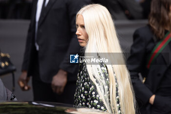 2024-09-20 - Kirsty Hume attends the Gucci Women's Spring Summer 2025 Fashion Show during the Milan Fashion Week Womenswear Spring/Summer 2025 at Triennale di Milano on September 20, 2024 in Milan, Italy. ©Photo: Cinzia Camela - GUCCI - ARRIVALS - WOMEN'S SPRING SUMMER 2025 FASHION SHOW  - NEWS - FASHION